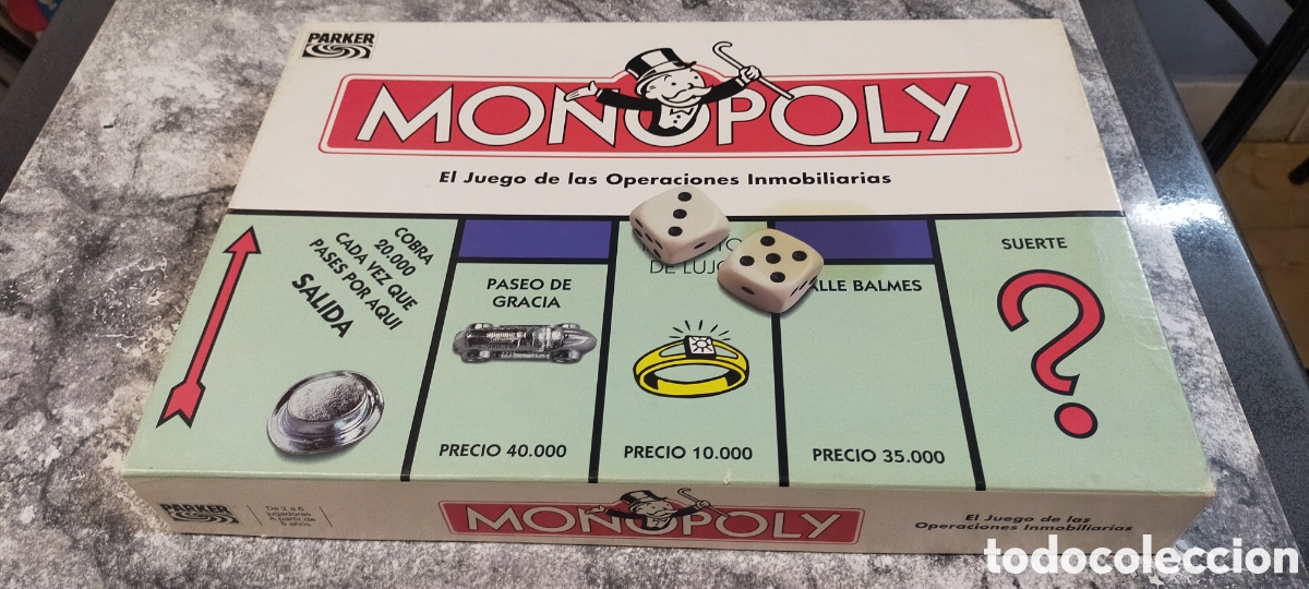 Juegos de mesa: Juego de mesa Monopoly Parker