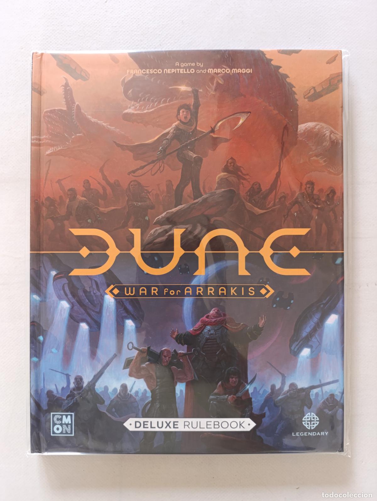 Juegos de mesa: DUNE WAR FOR ARRAKIS - DELUXE RULEBOOK - NUEVO - EN INGLES - TAPA DURA (A#w)