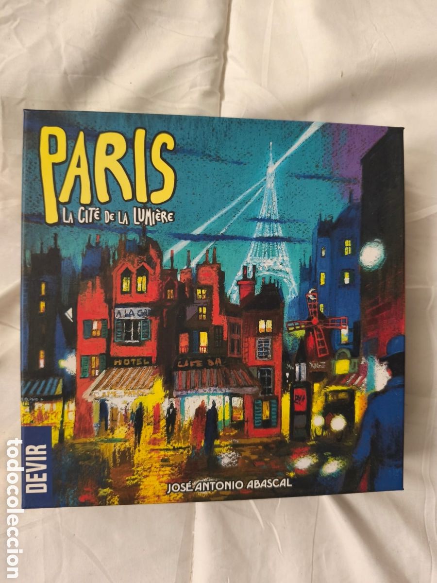 Juegos de mesa: Paris: la Cit&eacute; de la Lumiere. Devir. Jos&eacute; Antonio Abascal