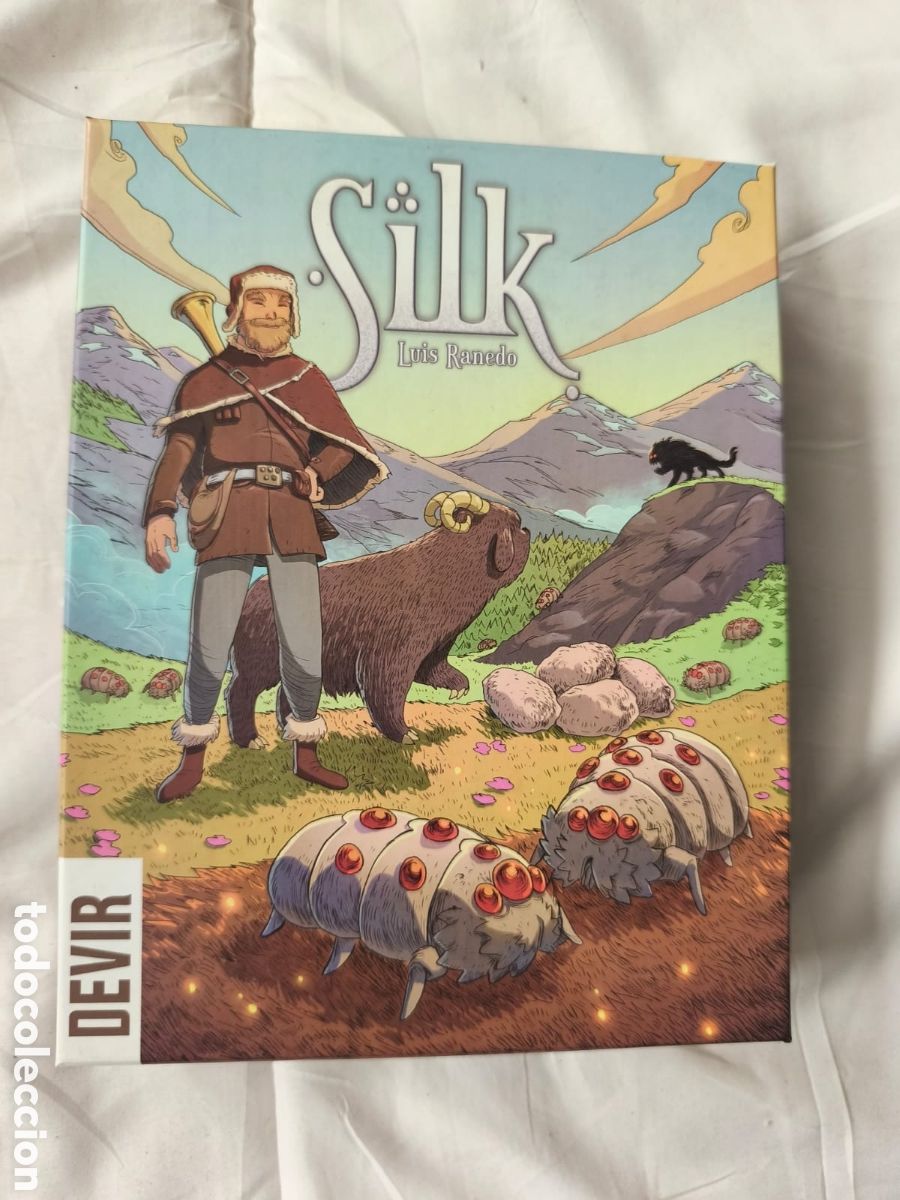 Juegos de mesa: Juego de mesa SILK dise&ntilde;ado por Luis Ranedo. Devir. 2018