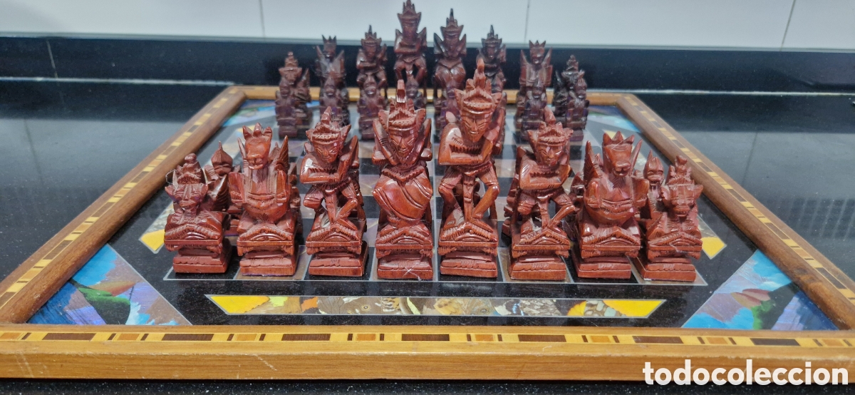 Juegos de mesa: Ajedrez artesanal de Lujo - Foto 2
