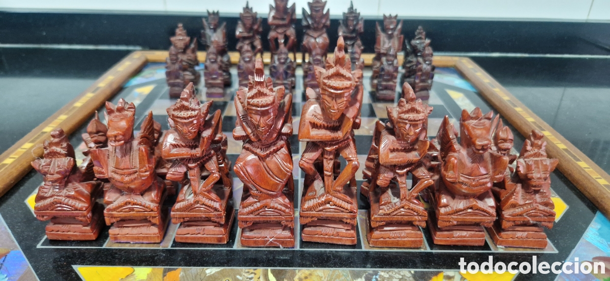 Juegos de mesa: Ajedrez artesanal de Lujo - Foto 3