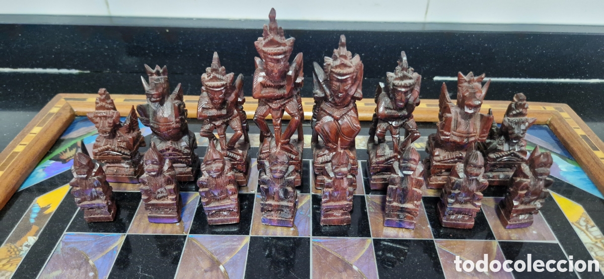 Juegos de mesa: Ajedrez artesanal de Lujo - Foto 4