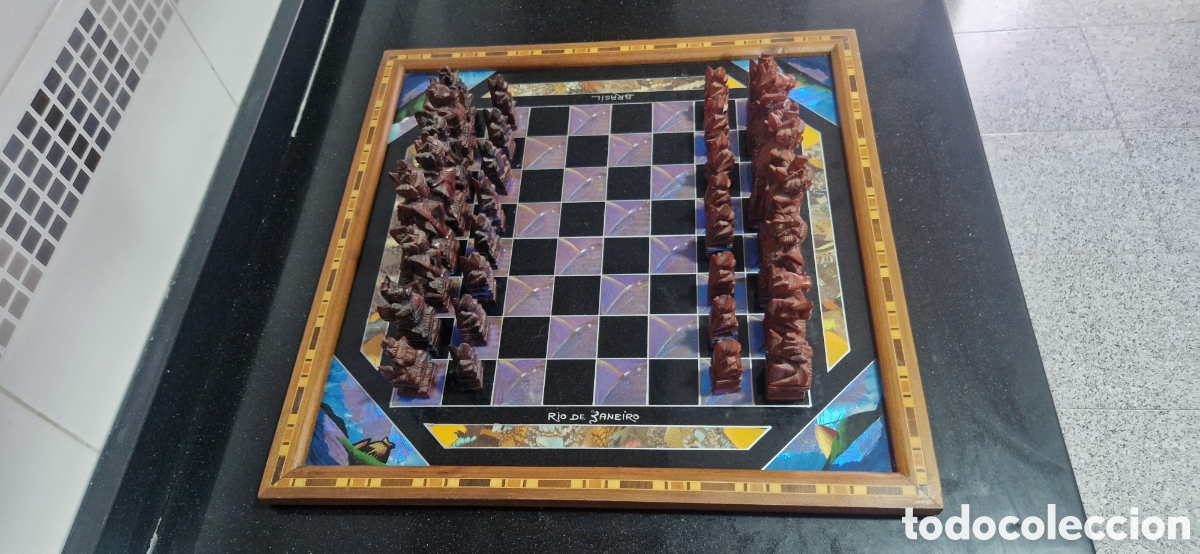 Juegos de mesa: Ajedrez artesanal de Lujo - Foto 6