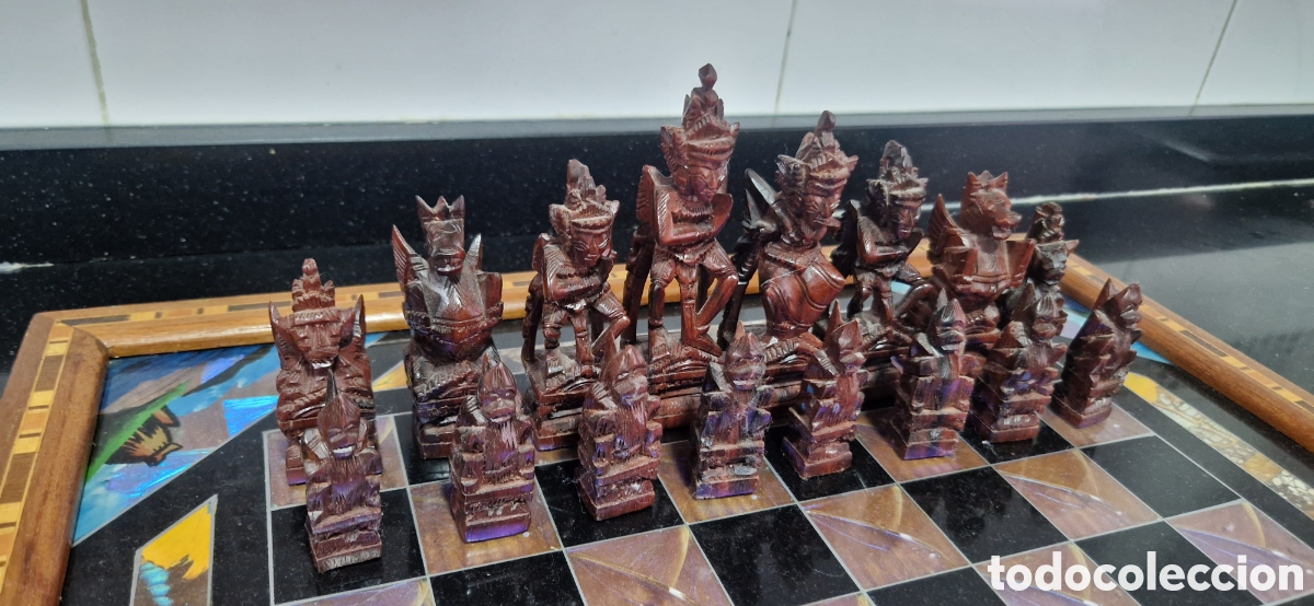 Juegos de mesa: Ajedrez artesanal de Lujo - Foto 9