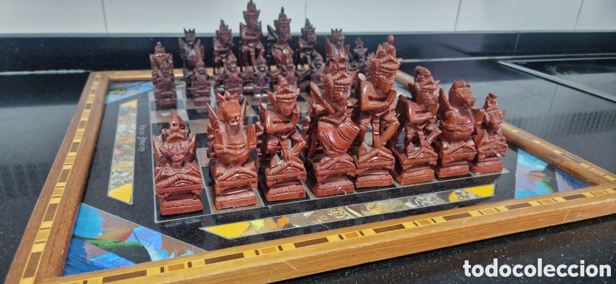 Juegos de mesa: Ajedrez artesanal de Lujo - Foto 10