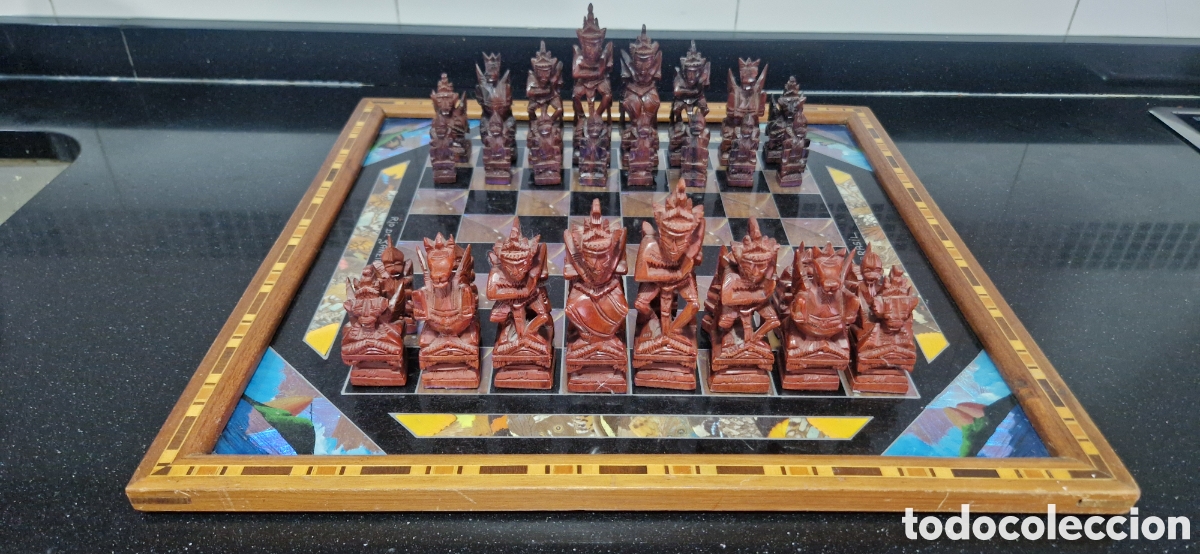 Juegos de mesa: Ajedrez artesanal de Lujo