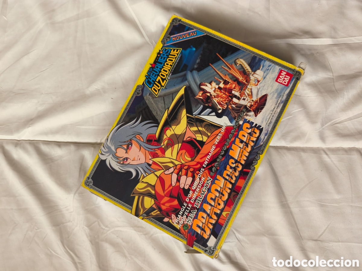 Juegos de mesa: Juguete vintage Kanon ded Dragon Marino. Los Caballeros del Zodiaco. Bandai, 1980.
