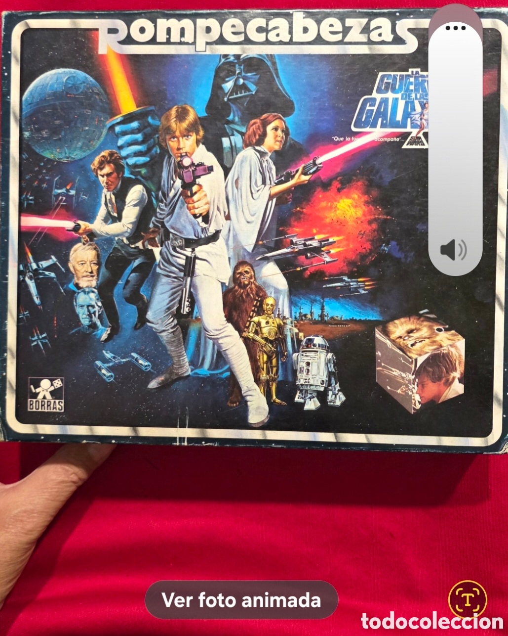 Juegos de mesa: LA GUERRA DE LAS GALAXIAS ROMPECABEZAS ( BORRAS)
