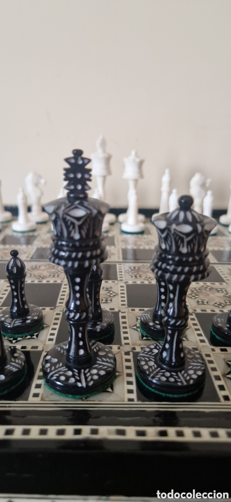 Juegos de mesa: Ajedrez de n&aacute;car de Lujo - Foto 9