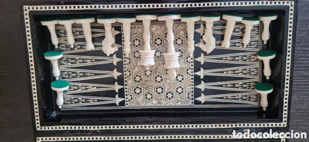 Juegos de mesa: Ajedrez de n&aacute;car de Lujo - Foto 26