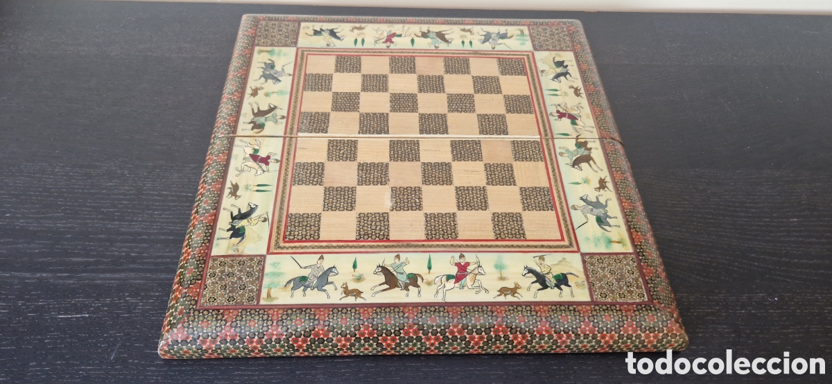 Juegos de mesa: Estuche ajedrez persa