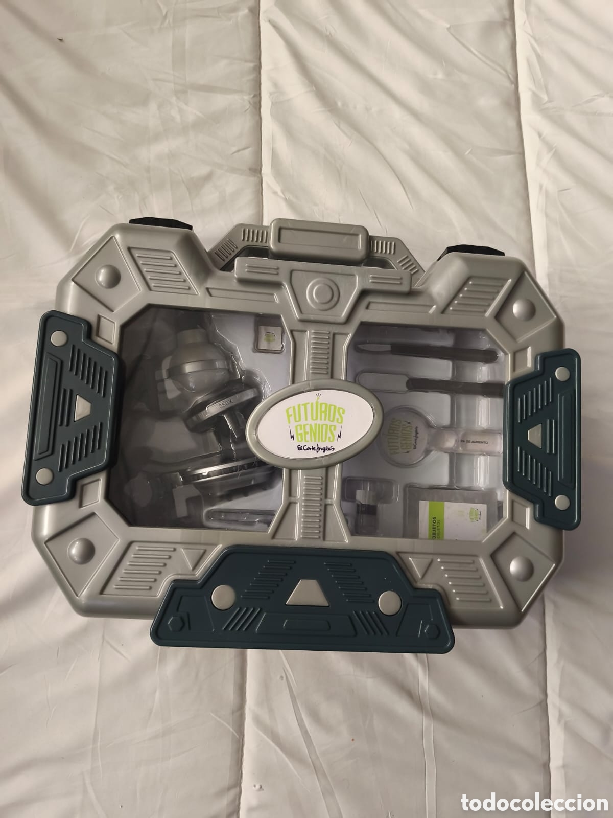 Juegos de mesa: Kit microscopio infaltil. Futuros genios. El Corte Ingles. 2019