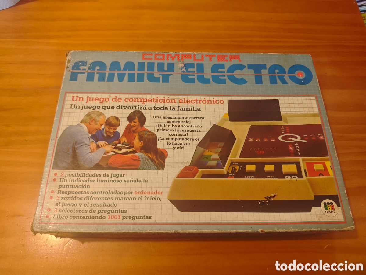 Juegos de mesa: Antiguo Juego Computer Family Electro.