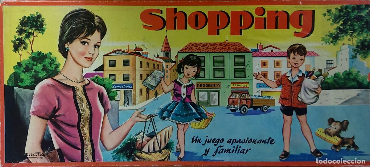 Juegos de mesa: ANTIGUO JUEGO DE MESA ( SHOPPING ) de JUGUETES BORRAS 1962