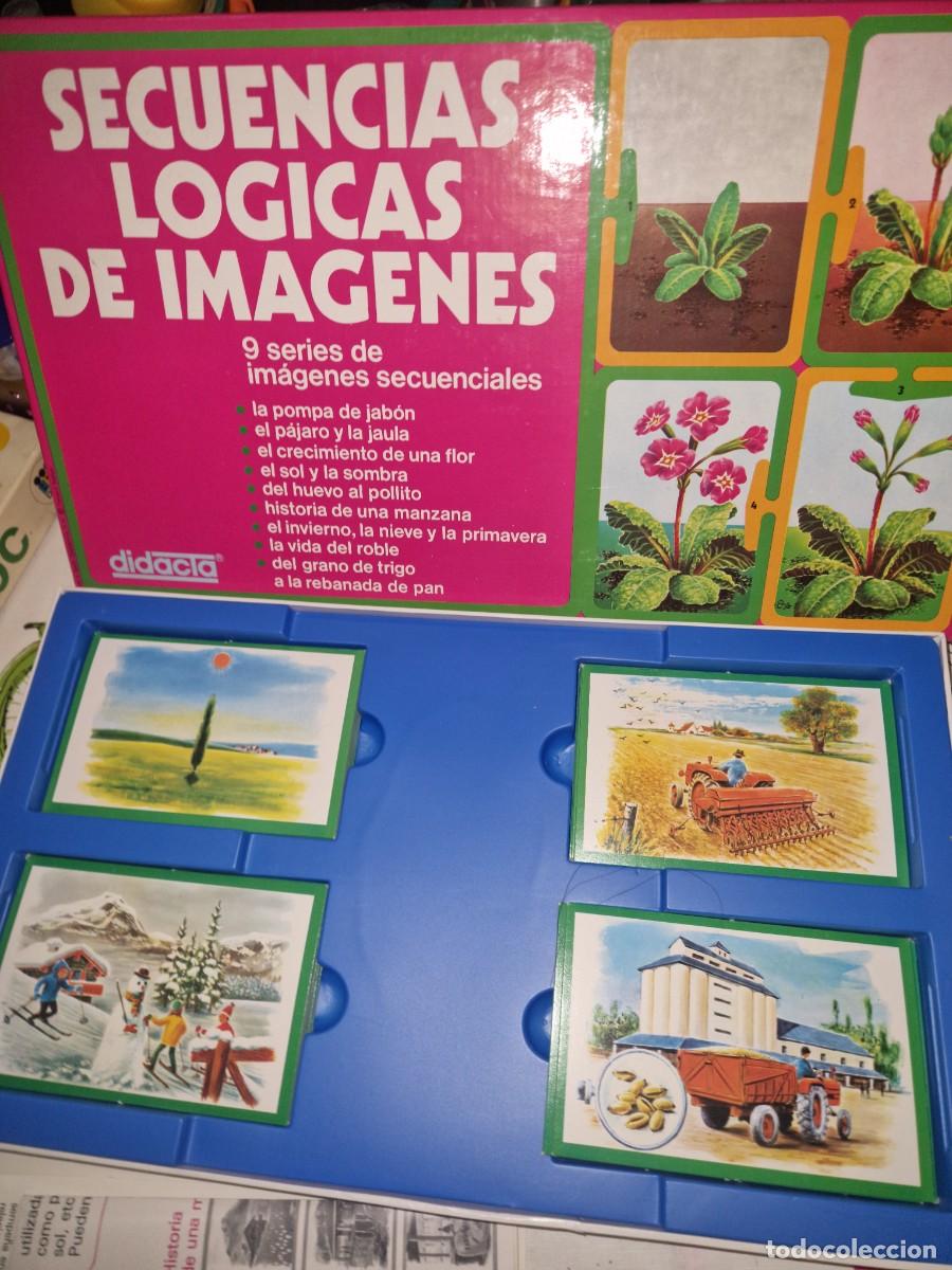 Juegos de mesa: JUEGO DE DIDACTA , SECUENCIAS LOGICAS DE IMAGENES ,