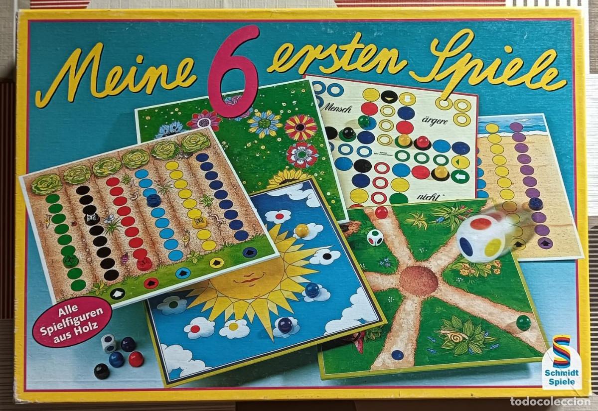 Juegos de mesa: Meine 6 ersten Spiele / Mis primeros seis juegos