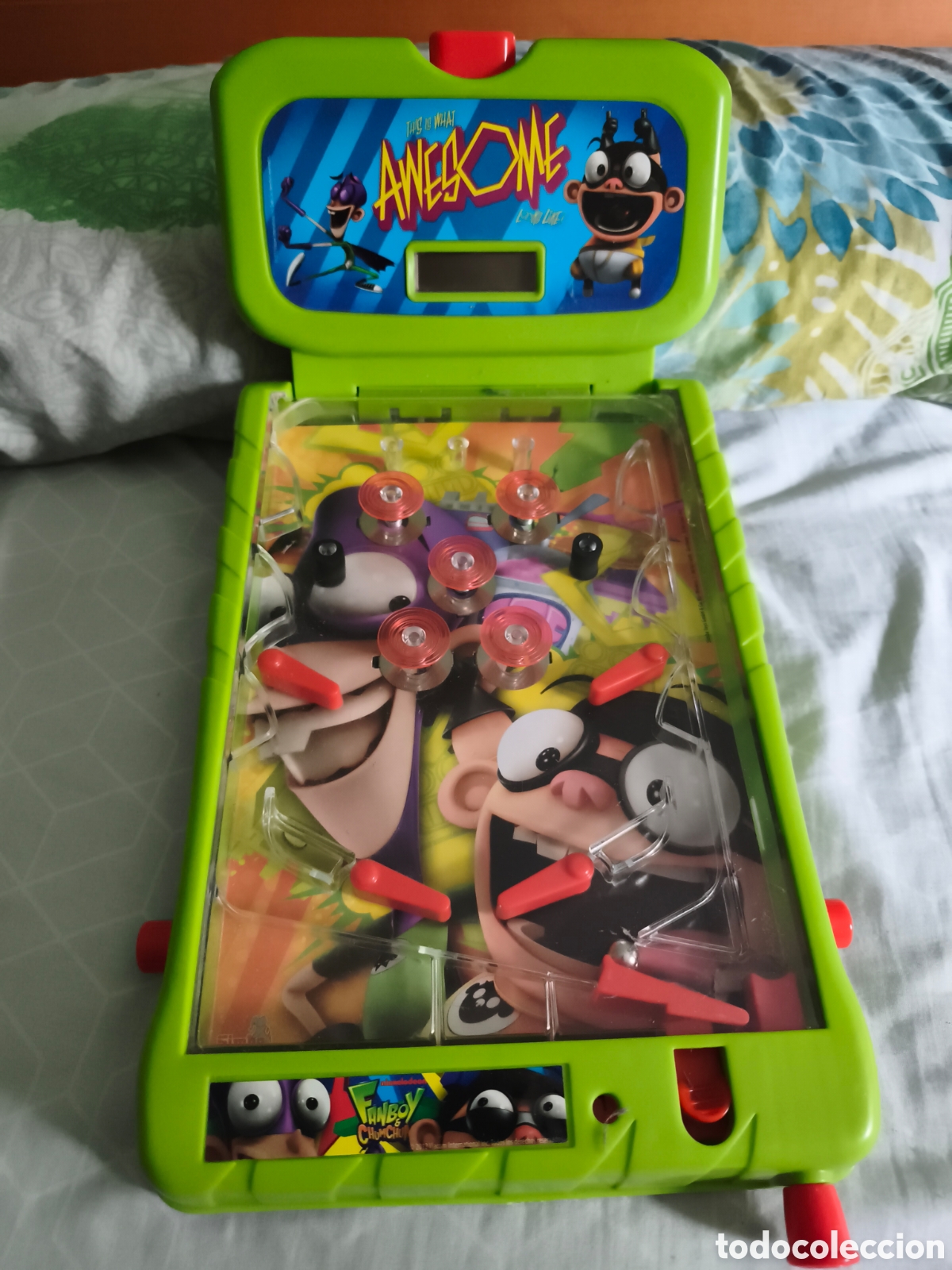 Juegos de mesa: PINBALL FANBOY Y CHUMCHUM. FUNCIONS