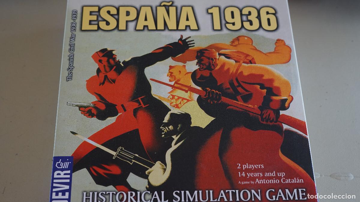 Juegos de mesa: Antonio Catal&aacute;n - Espa&ntilde;a 1936 - Juego de mesa (sin estrenar)