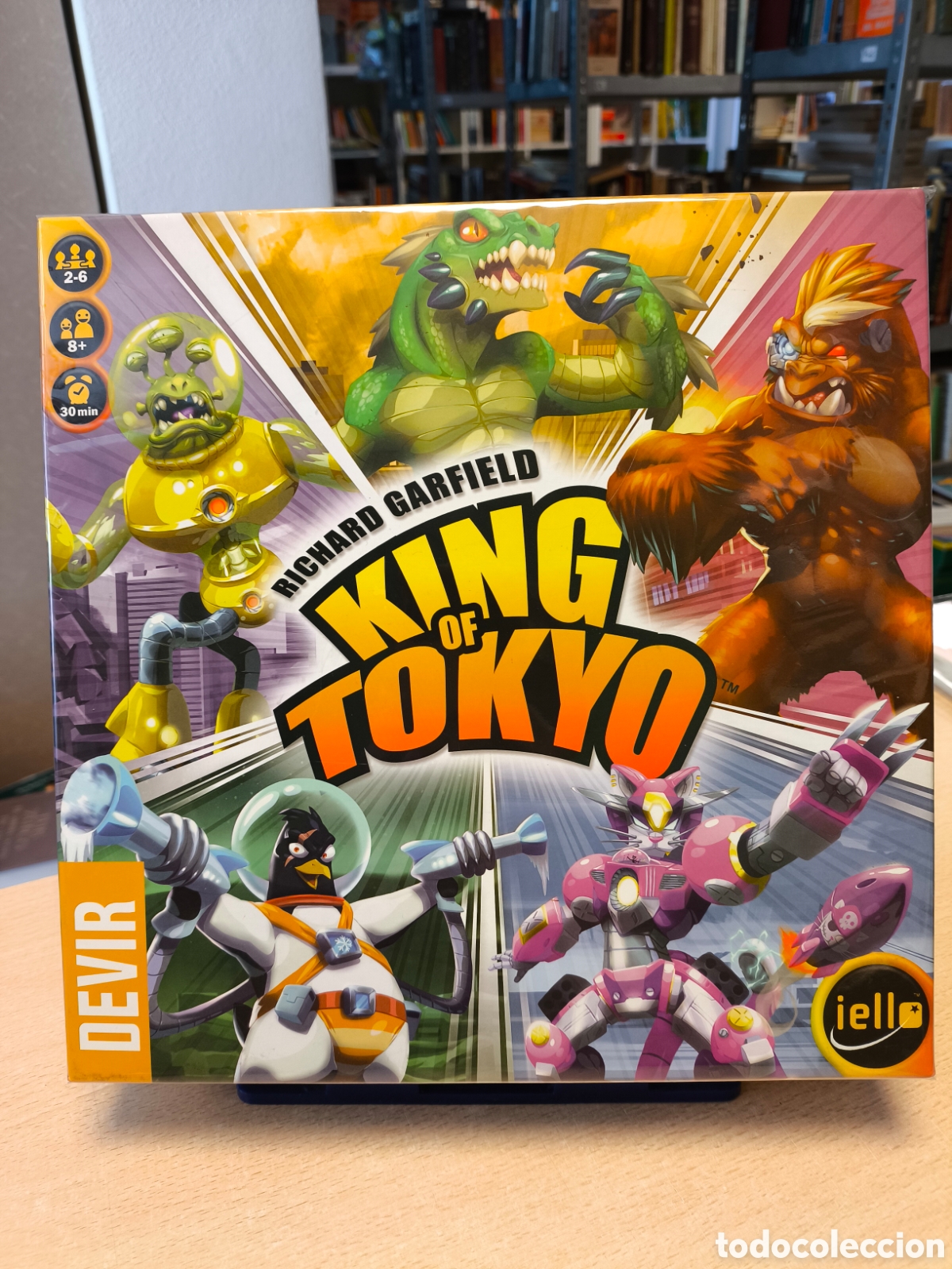 Juegos de mesa: JUEGO DE MESA KING OF TOKIO - RICHARD GARFIELD - DEVIR