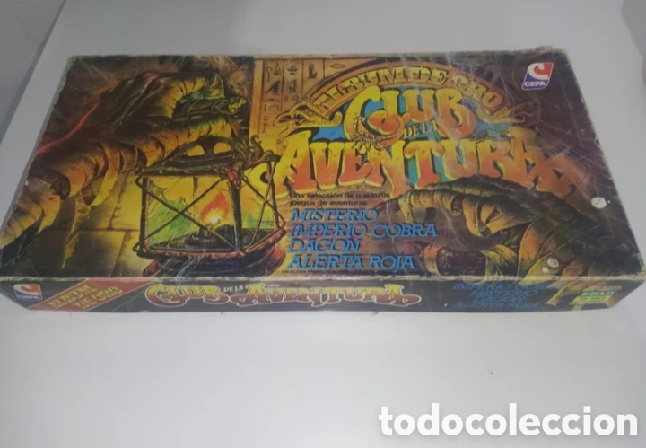 Juegos de mesa: Juegos de mesa Club de la aventura CEFA