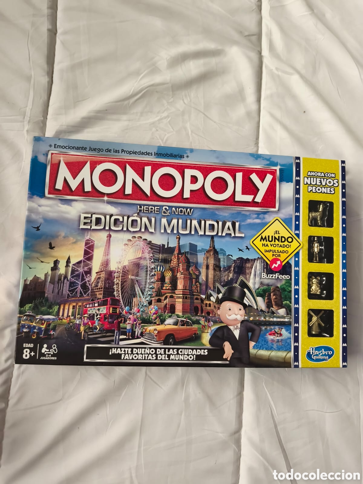Juegos de mesa: Monopoly Edicion Mundial . Monumentos iconicos. Hasbro. 2015