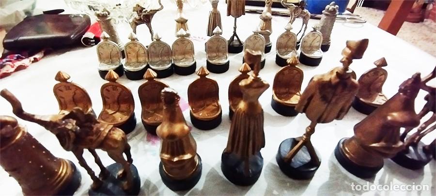 Juegos de mesa: PIEZAS AJEDREZ DE DALI COMPLETO - Foto 5