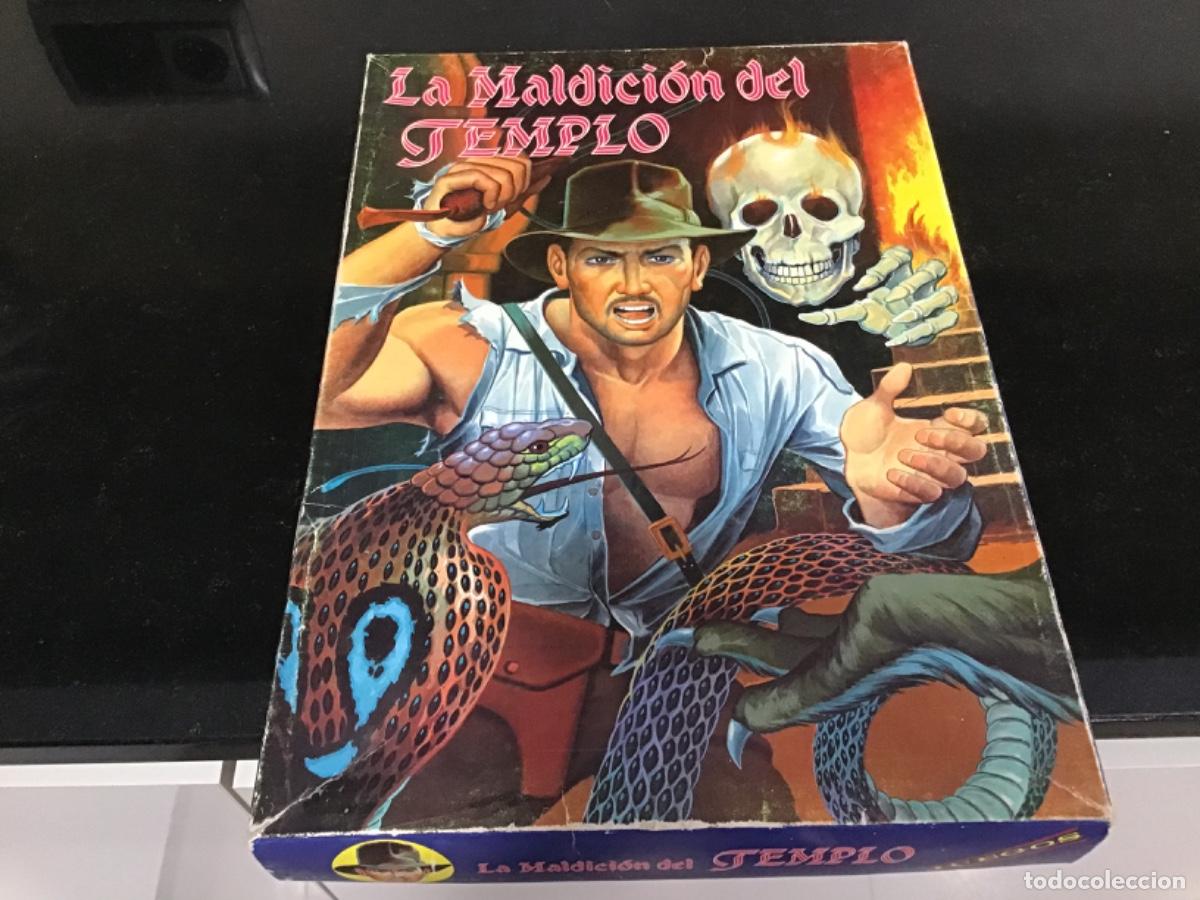 Juegos de mesa: JUEGO LA MALDICION DEL TEMPLO juego indiana jones busca del arca perdida no congost mattel geyper
