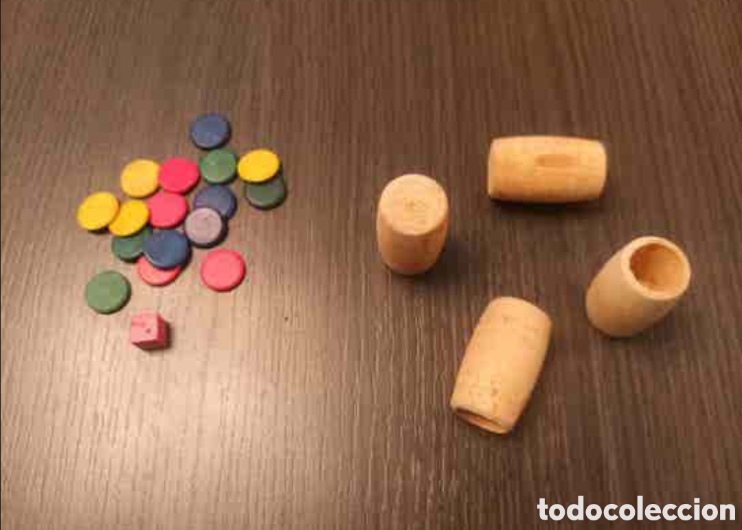 Juegos de mesa: Antiguo Juego Parch&iacute;s Madera y Damas - Foto 2