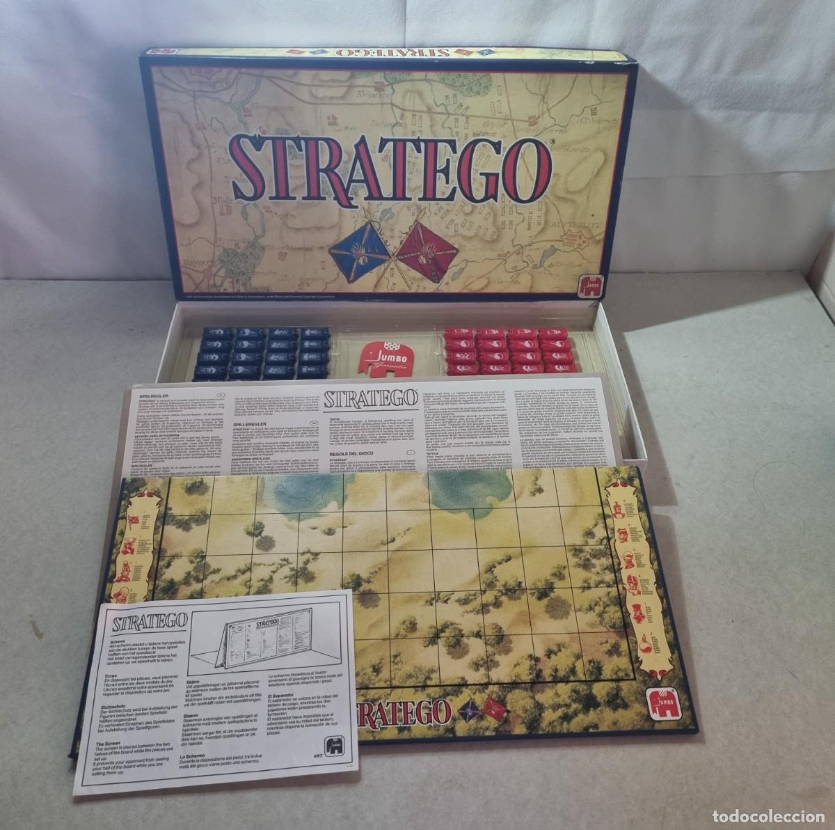 Juegos de mesa: Juego de mesa Stratego de Jumbo completo con instrucciones a&ntilde;o 1987