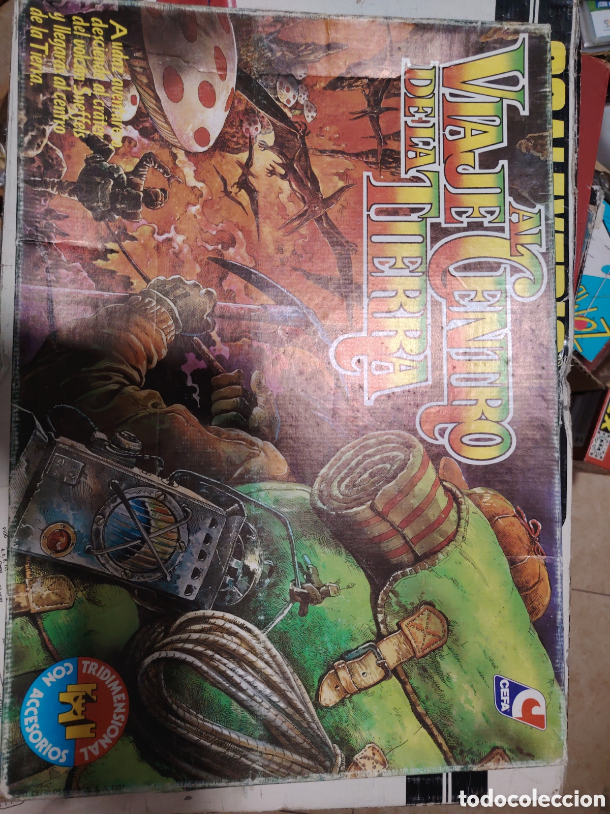 Juegos de mesa: Cefa viaje al centro de la tierra