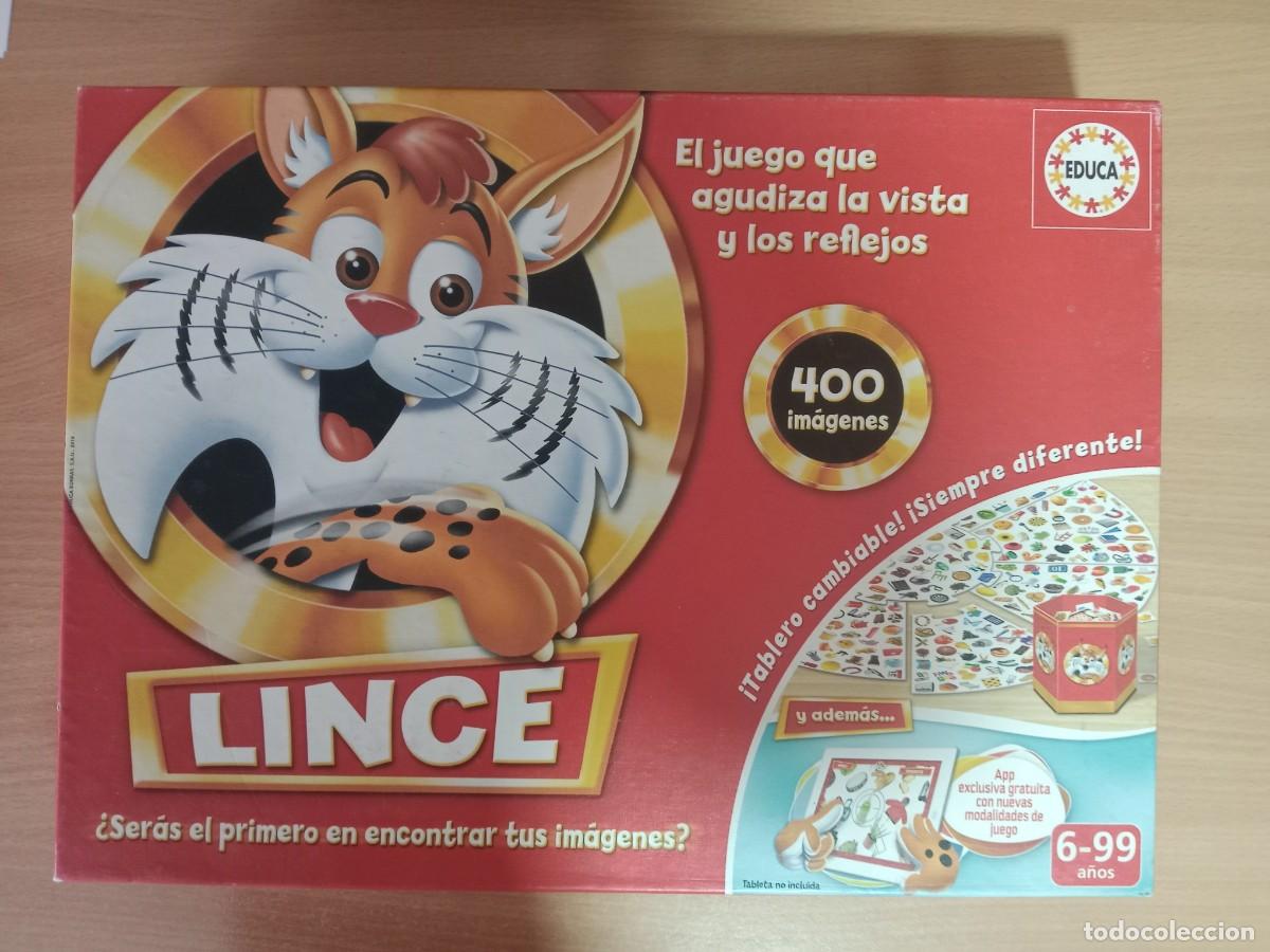Juegos de mesa: LINCE 400 IM&Aacute;GENES - COMPLETO - JUEGOS EDUCA - A&Ntilde;O 2017.