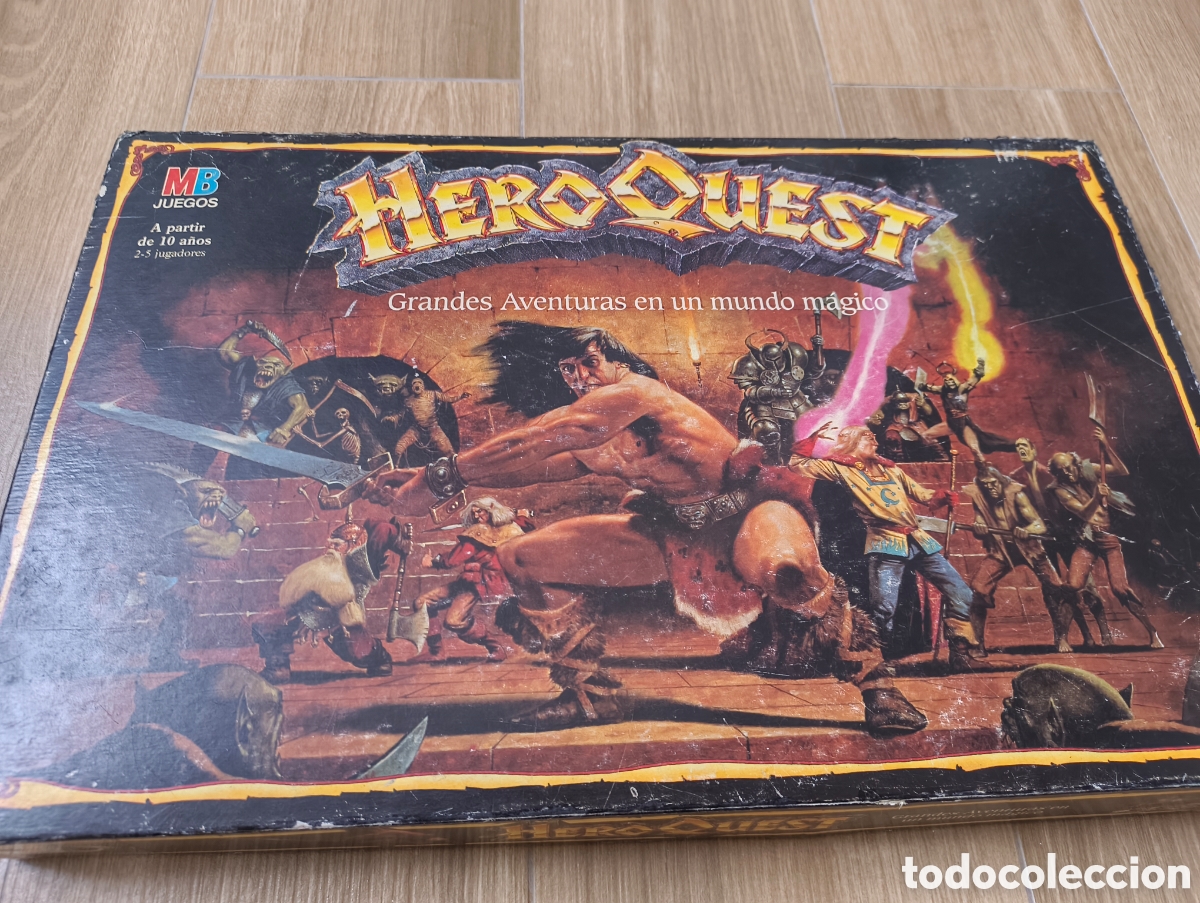 Juegos de mesa: Heroquest MB edici&oacute;n 1989