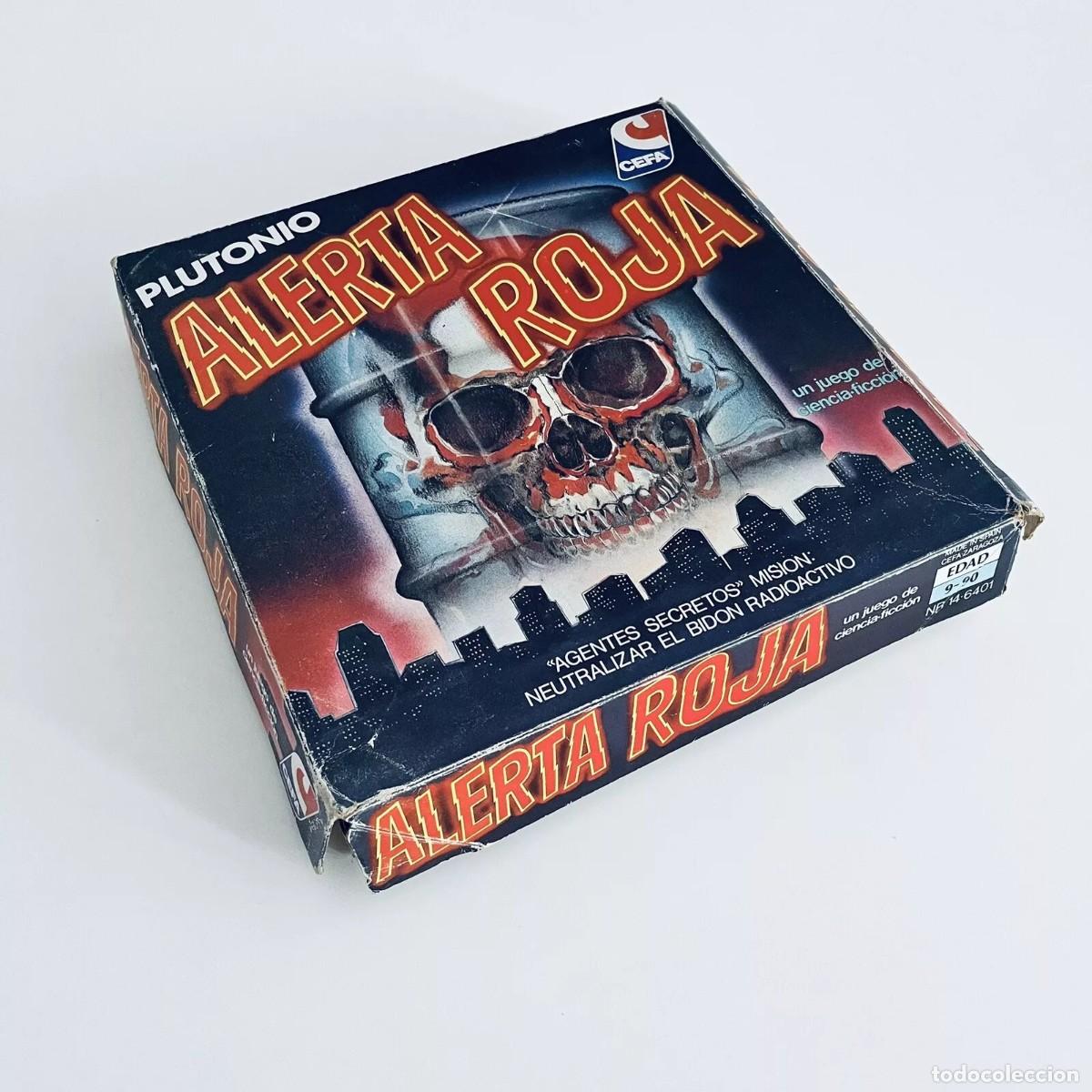 Giochi da tavolo: Juego de mesa PLUTONIO Alerta Roja CEFA completo en buen estado a&ntilde;os 80 Espa&ntilde;a