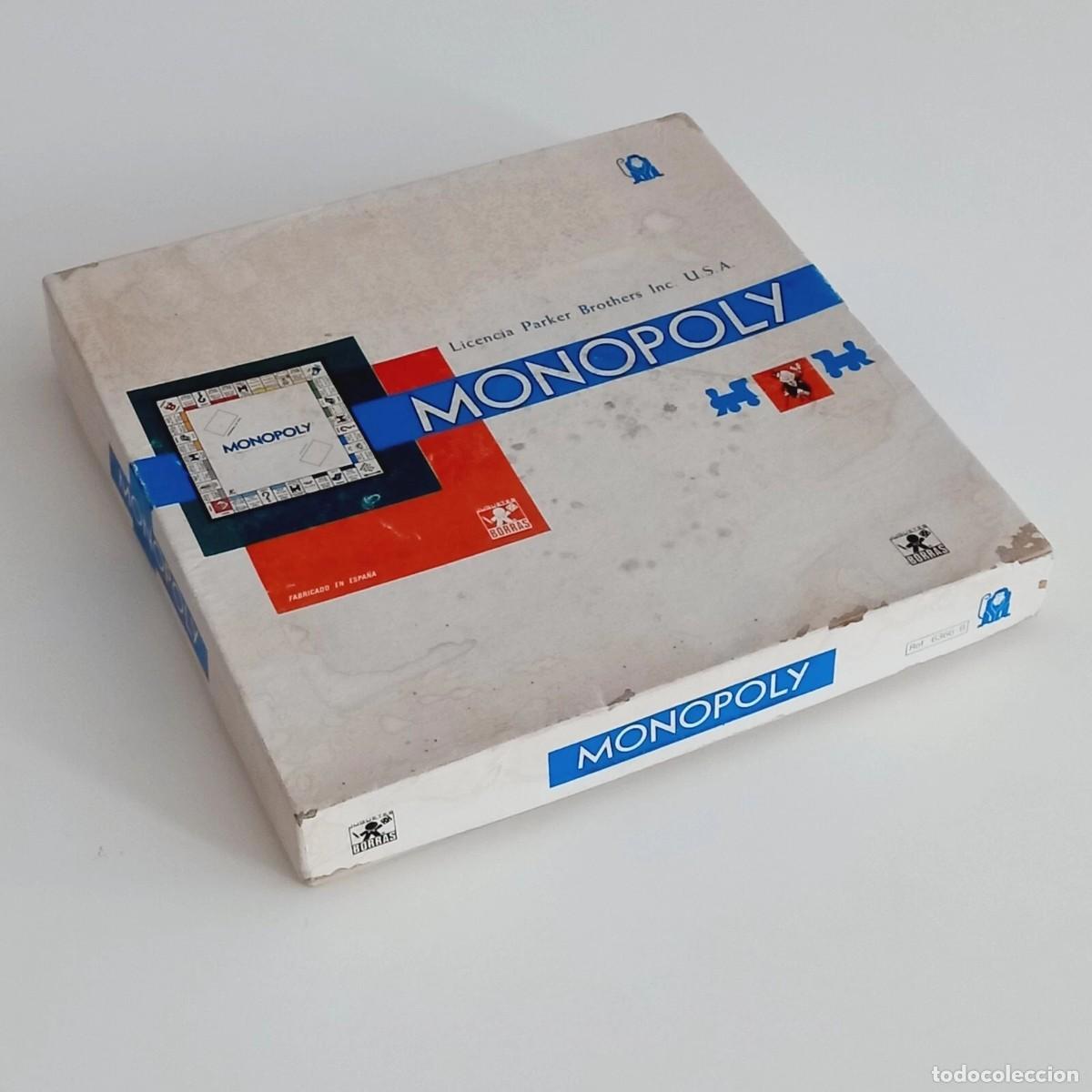 Board Games: Juego de mesa Monopoly Borras castellano antiguo a&ntilde;os 60-70 buen estado completo