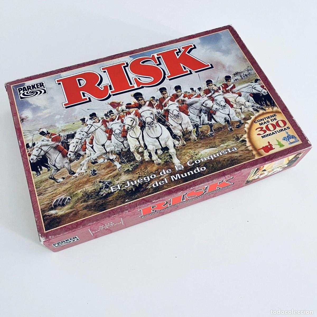 Juegos de mesa: Juego de mesa Risk 1996 Hasbro PARKER en castellano COMPLETO sin manual original