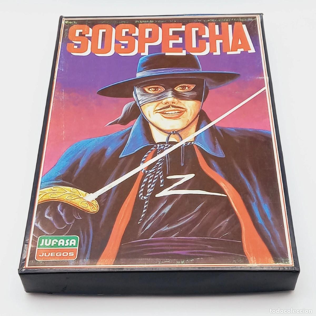 Giochi da tavolo: Juego de Mesa Sospecha El Zorro Jufasa made in Spain a&ntilde;os 80 vintage