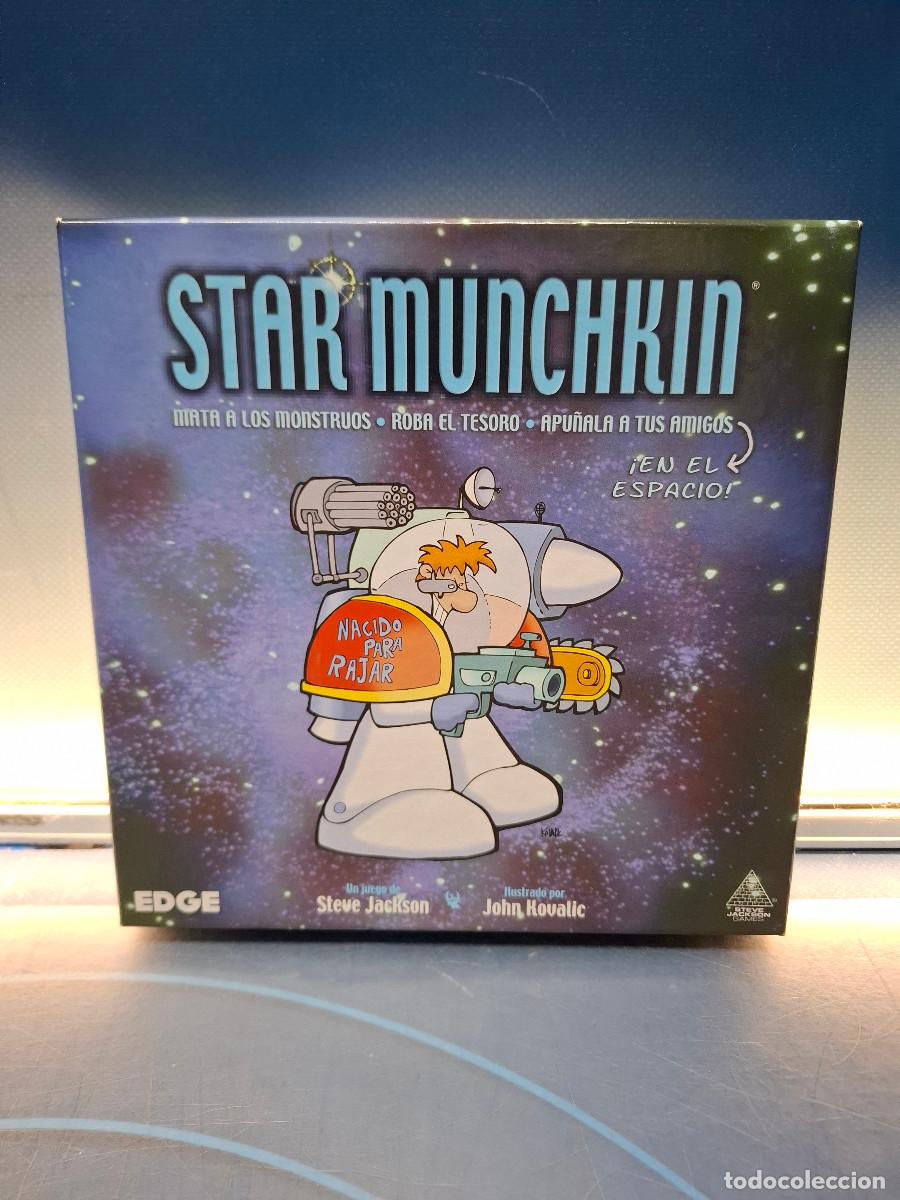 Juegos de mesa: Juego de cartas Star Munchkin, Edge Entertainment