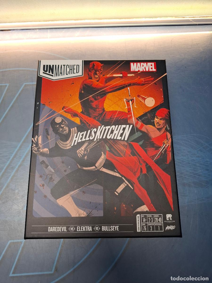 Juegos de mesa: Juego de mesa Unmatched: Hell's Kitchen de Restoration Games