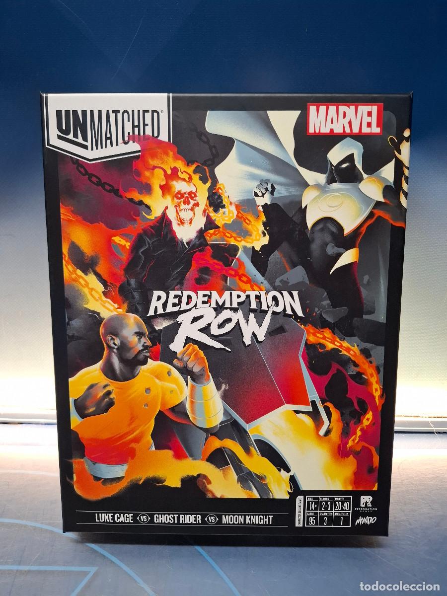 Juegos de mesa: Juego de mesa, Unmatched: Marvel Redemption Row