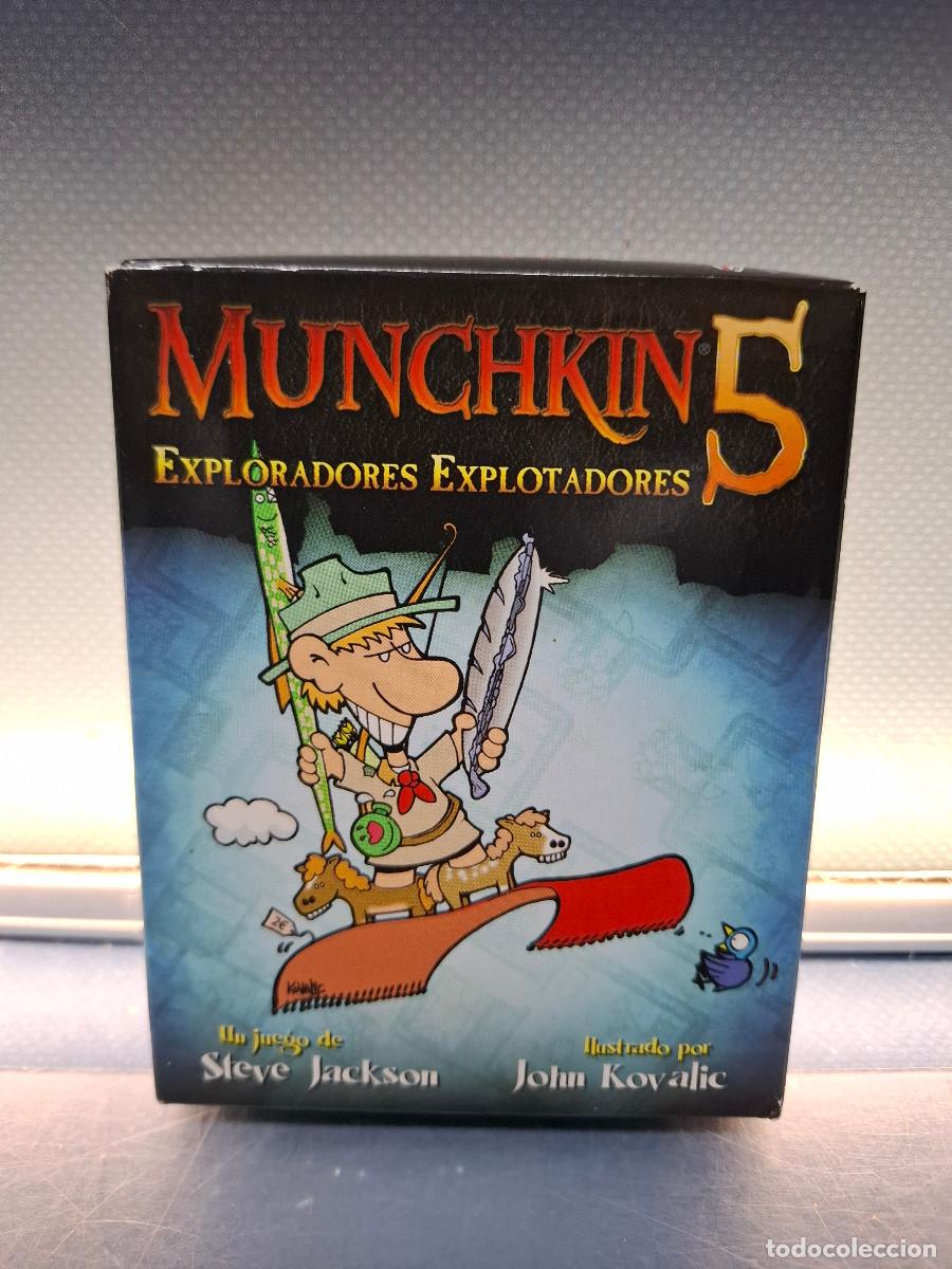 Juegos de mesa: Juego de cartas, Munchkin 5: Exploradores Explotadores