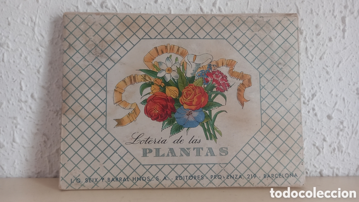 Juegos de mesa: Loteria de las plantas. Juego de mesa Seix Barral