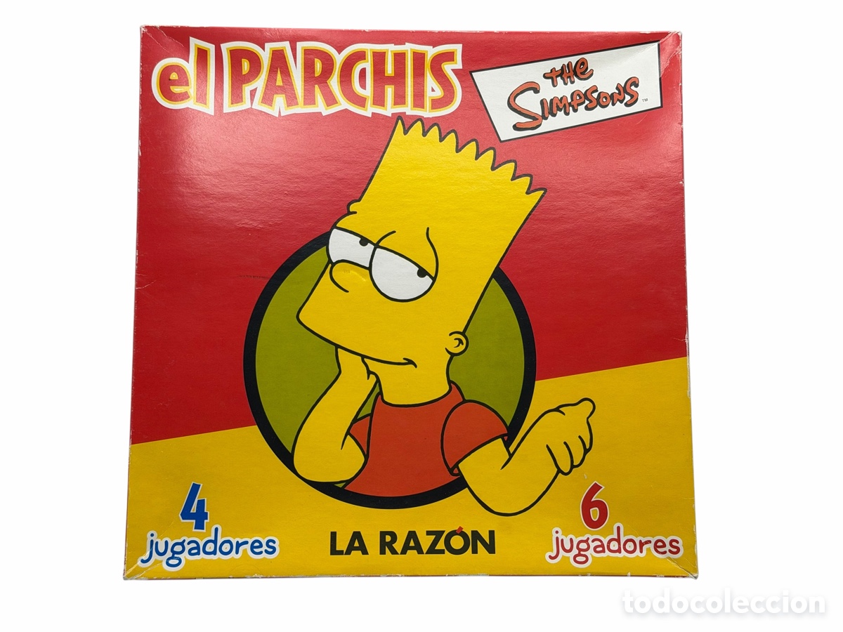 Juegos de mesa: Parch&iacute;s Vintage de Los Simpsons