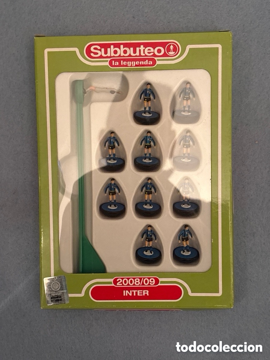 Juegos de mesa: Subbuteo La Leggenda, Hasbro, Inter 2008/09 (A26)