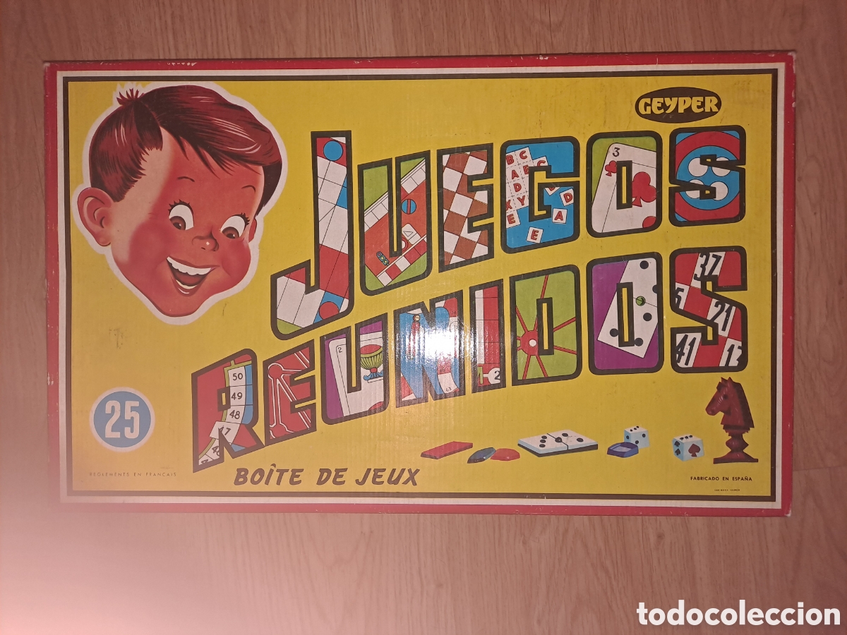 Juegos de mesa: 25 Juegos Reunidos Geyper