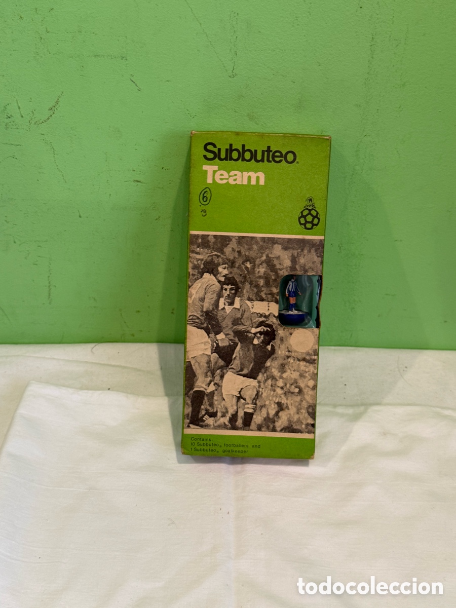 Juegos de mesa: Subbuteo Team Ref. 51 Real Sociedad / Deportivo Alav&eacute;s Vintage A&ntilde;os 70