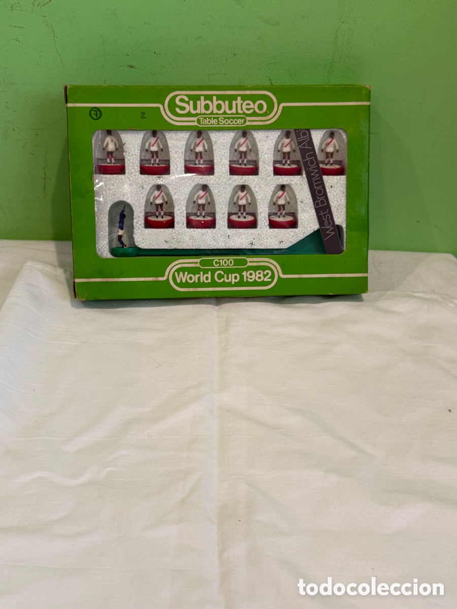 Board Games: Subbuteo World Cup 1982 Per&uacute; Original Vintage Inglaterra