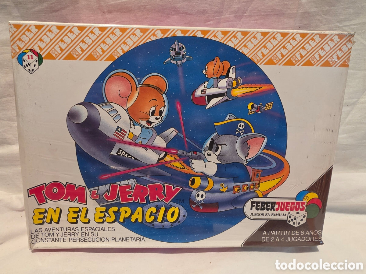 Juegos de mesa: TOM Y JERRY EN EL ESPACIO. FEBER JUEGOS. A&Ntilde;OS 80. REF. 911. PRECINTADO.