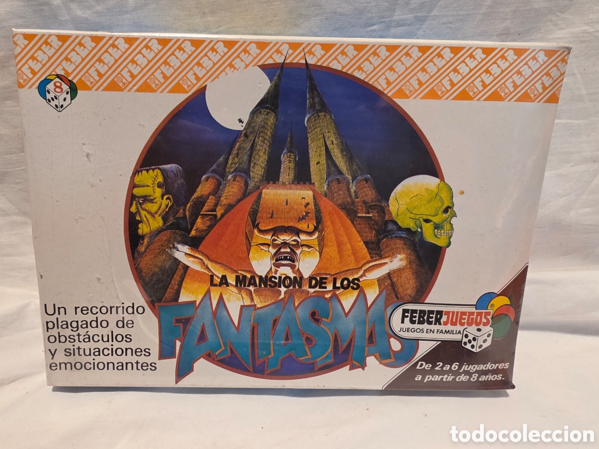 Juegos de mesa: LA MANSION DE LOS FANTASMAS. FEBER JUEGOS. A&Ntilde;OS 80. PRECINTADO SIN CODIGO DE BARRAS.
