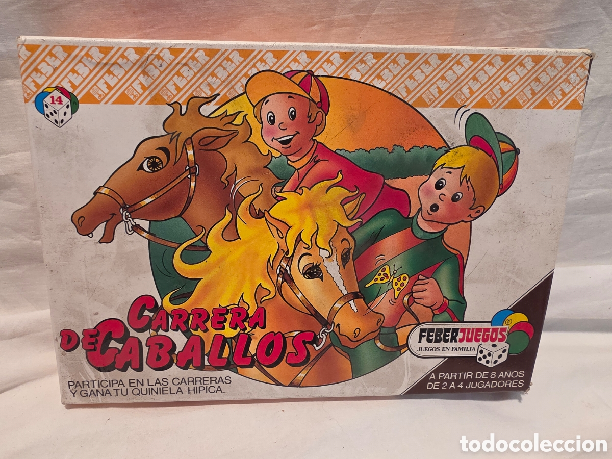 Juegos de mesa: CARRERA DE CABALLOS. FEBER JUEGOS. A&Ntilde;OS 80. SIN CODIGO DE BARRAS. PRECINTADO SIN ABRIR. REF. 914.
